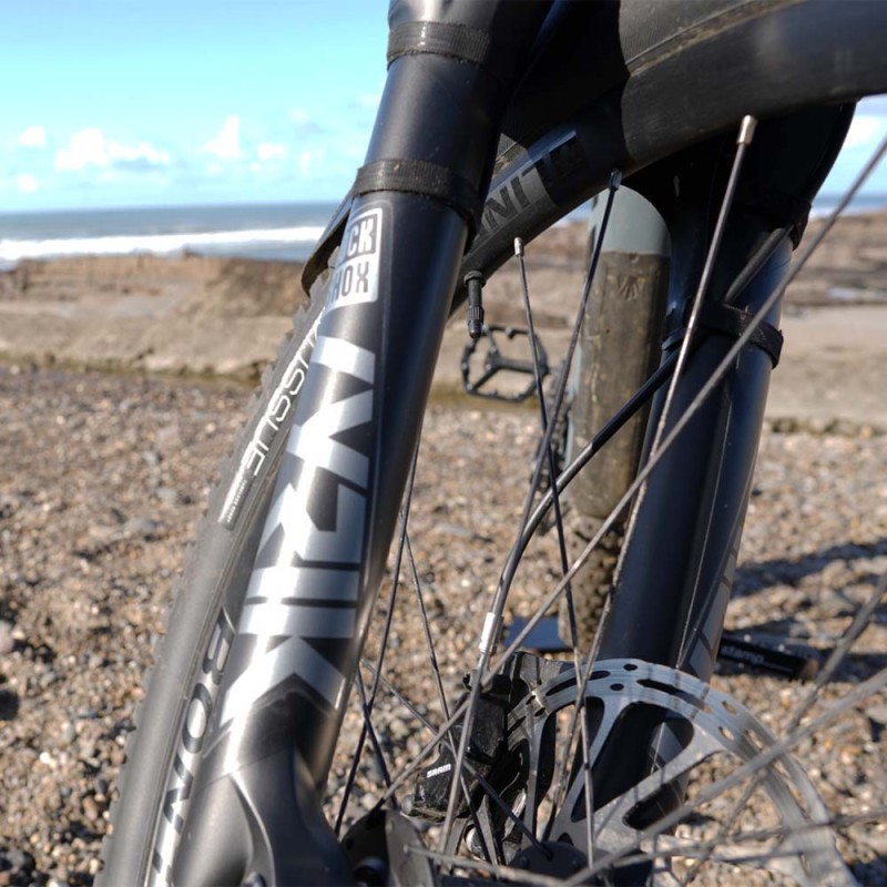 Fork & Crank Skinz, Clear - (Black / Matt) Fork & Crank Skinz, Clear - (Black / Matt)